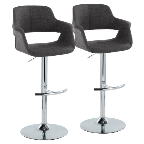 Vintage Flair Adjustable Barstool - Set Of 2